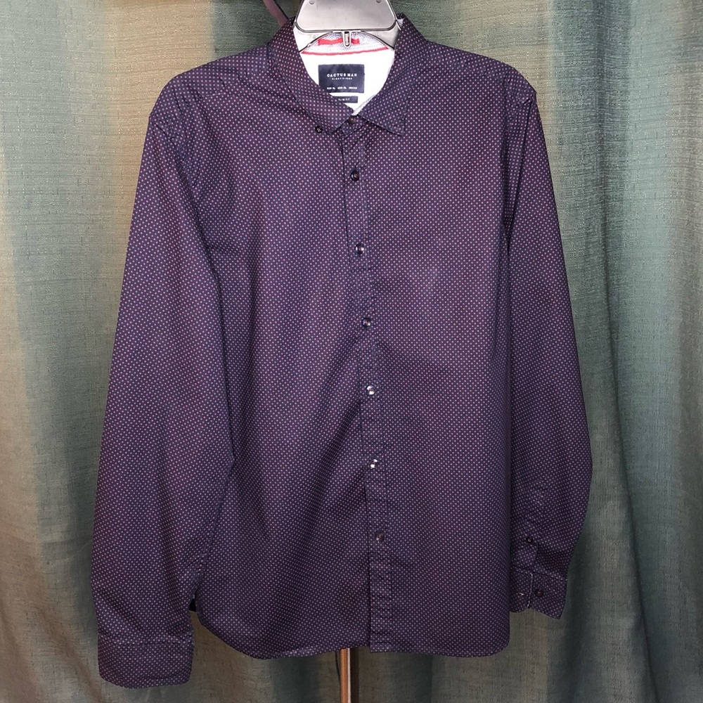 CACTUS MAN Ricky Singh Slim Fit Dress Shirt